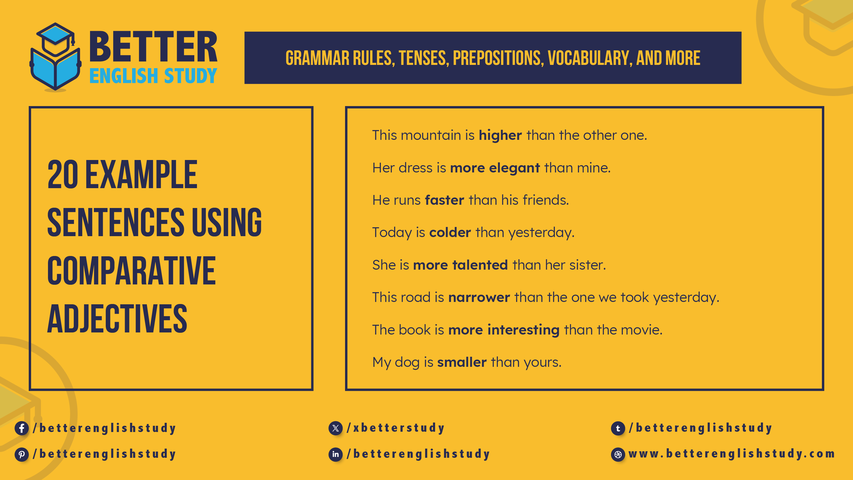 Comparative Adjectives with Examples featured image