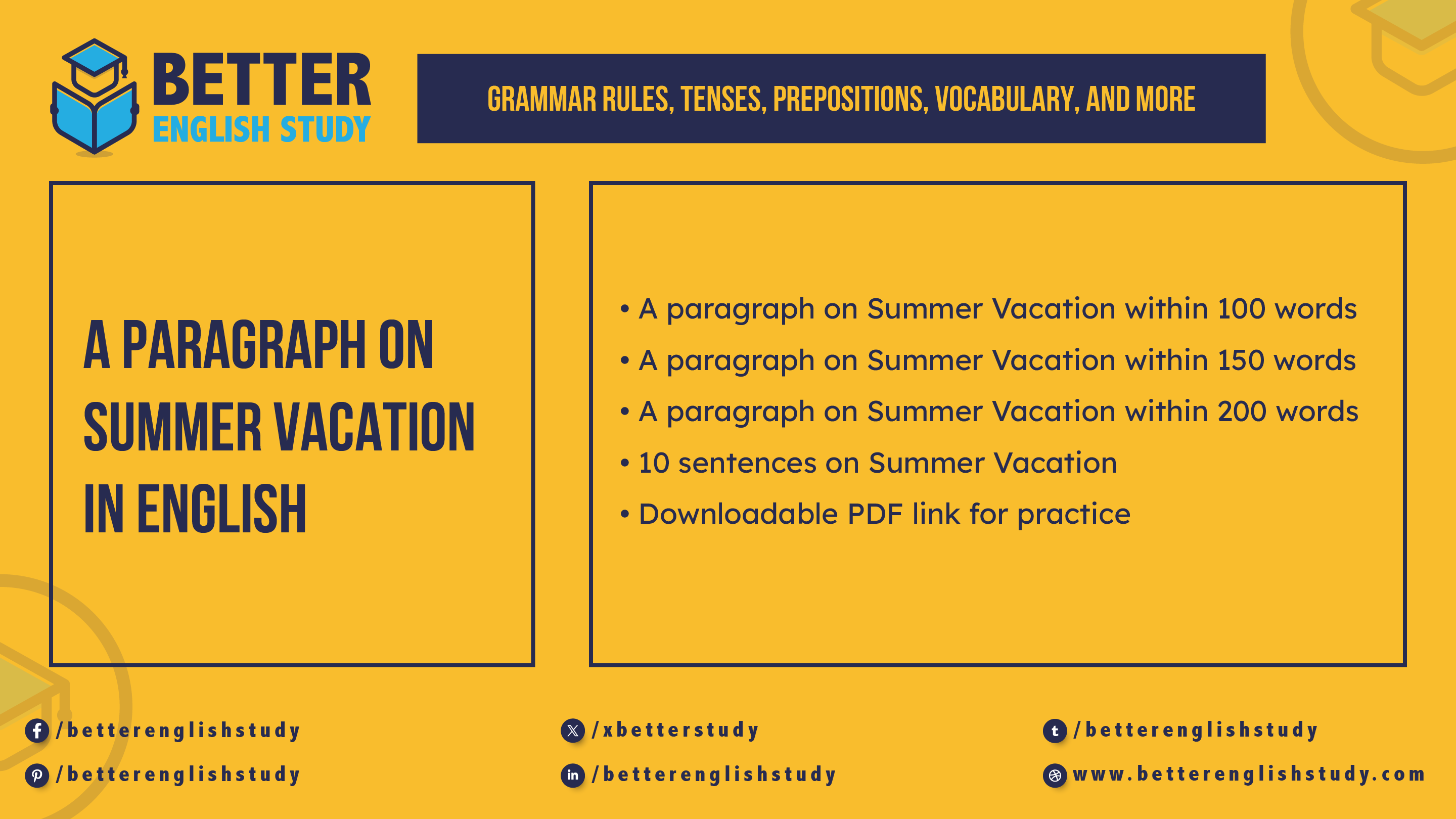 A Paragraph on Summer Vacation Featured image