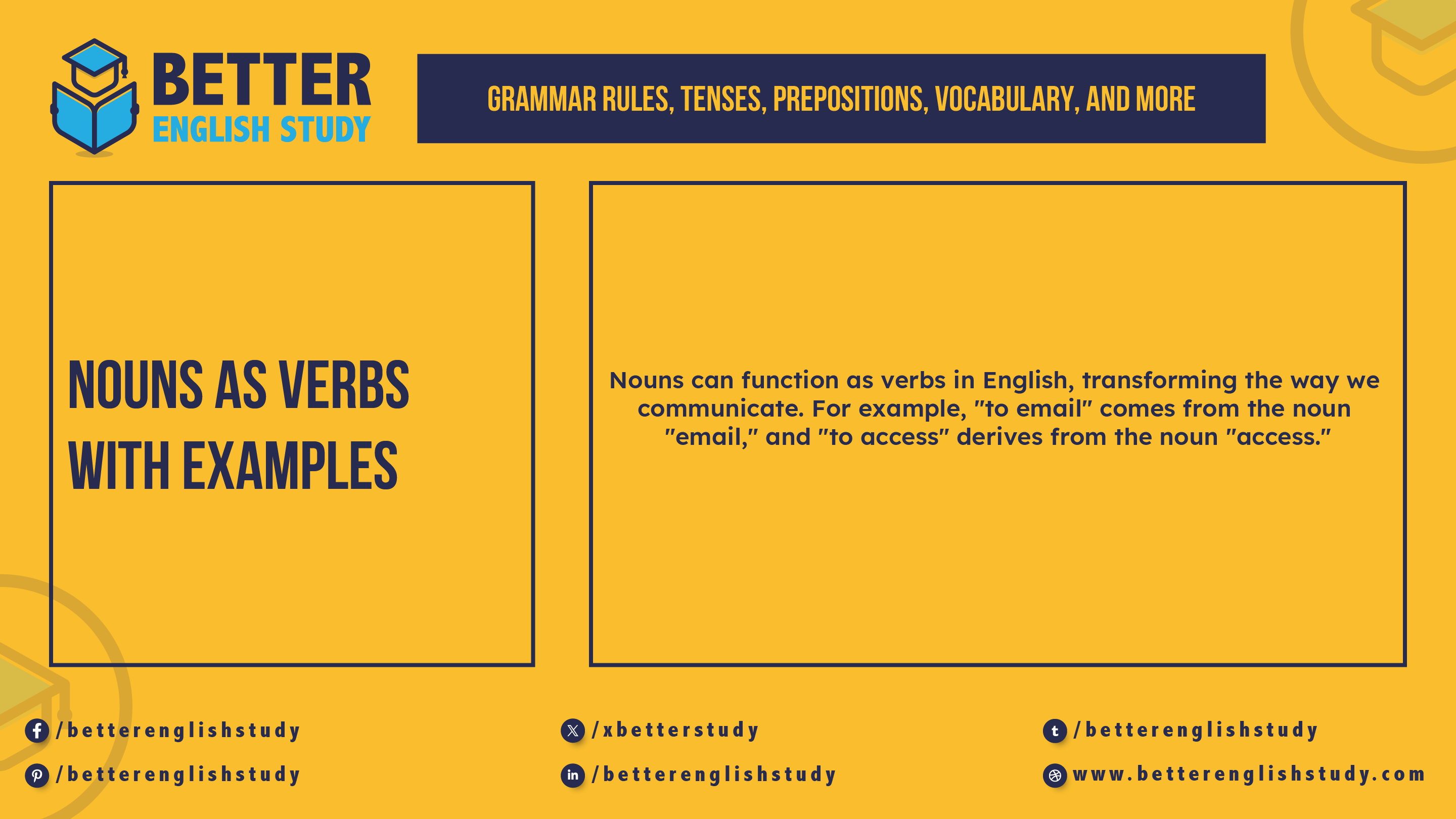 Nouns As Verbs With Examples featured image